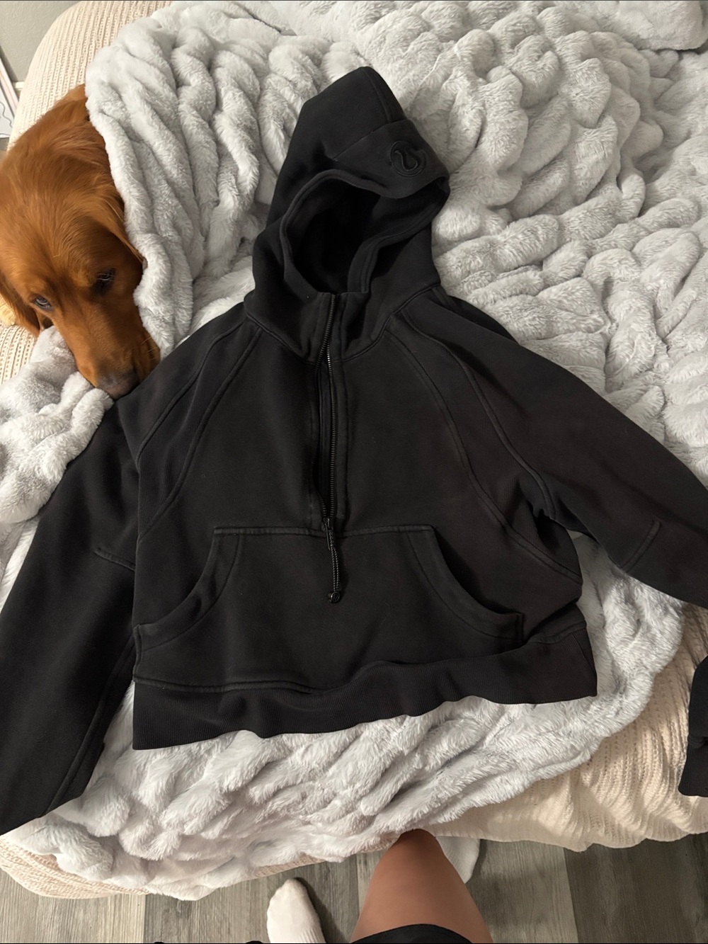 Lululemon half zip scuba